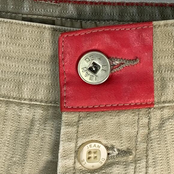 Marithe Francois Girbaud Cargo Pants Ecru Size EU 44 (45x33) Straight Leg VNT - Picture 5 of 12